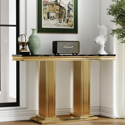 Doner 46.85'' Unfinished Console Table