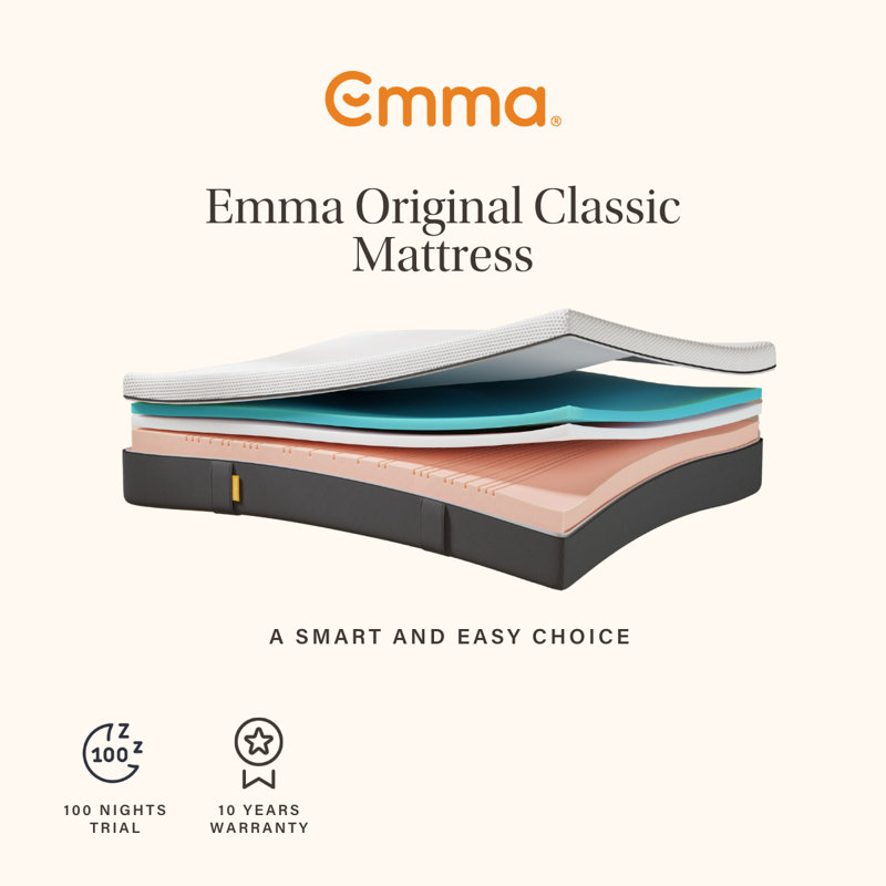 Emma Original Classic Mattress, Single (3')