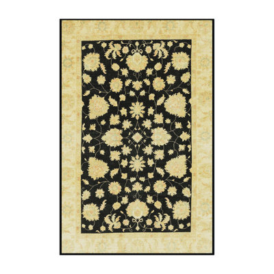 Tapis décoratif multicolore à motif abstrait