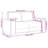 2-Seater Sofa Velvet-425228694