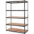 Mariapaula Steel Adjustable Shelving Unit-1118290393