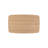 Rectangular Wood Dining Table with Curved Edges-1316586098