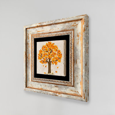 Peinture décorative encadrée