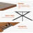 Rectangle Dining Room Table, 59.1''-78.7'' Extendable Dining Table For 6-8 Person With Hidden Storage-114286526