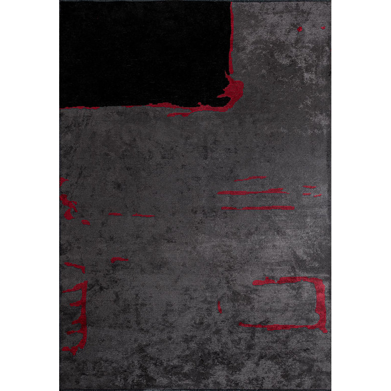 Rapture Abstract Area Rug, Rectangle 6'7" x 8'3"