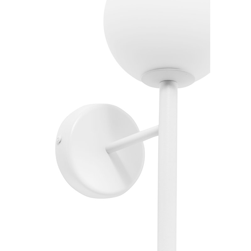 Rashard Armed Sconce, White