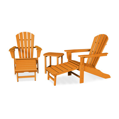 POLYWOOD Palm Coast Ultimate Adirondack 3-Piece Set