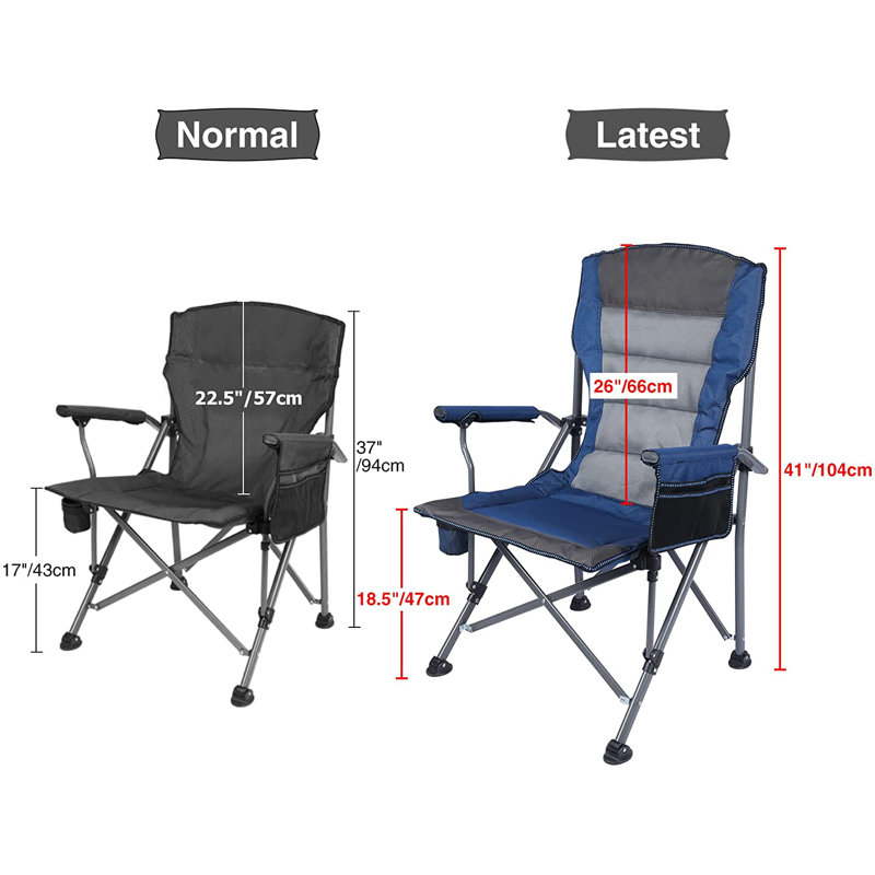 Chaise de camping pliante Jashod