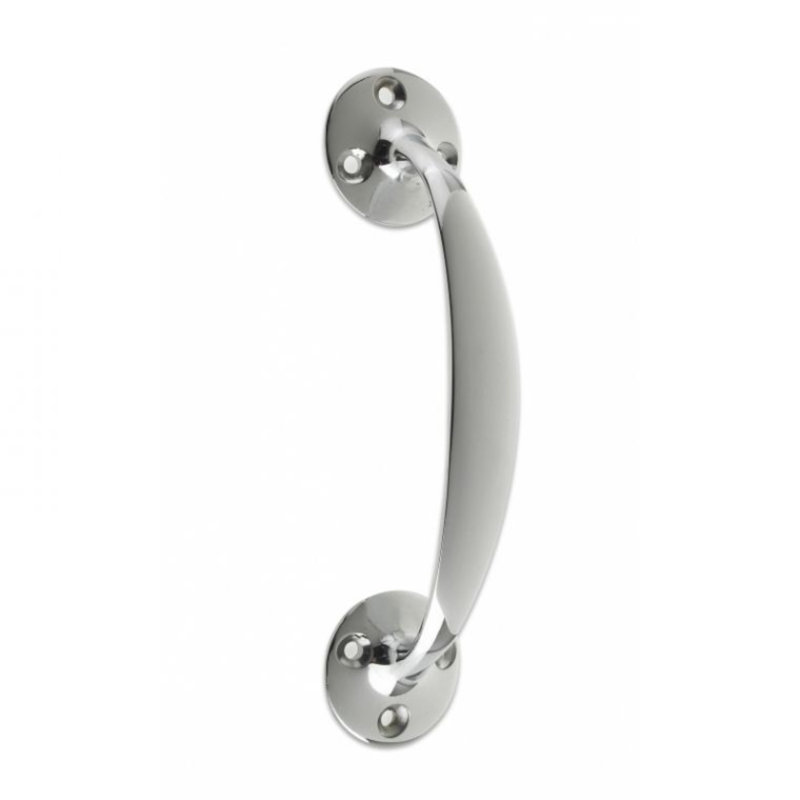 Kasimu Pull Arch Handle, Polished Chrome