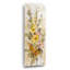  «Loose Bouquet Of Flowers 2 Light» par Silvia Vassileva, art mural en verre acrylique, 12 po x 36 po
