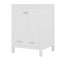 Meuble-lavabo 48 po avec tiroir divisé et tablette de porte double couche-118318265