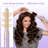 Fast-Dry 8-in-1 Hair Dryer Brush - 110000 RPM Ionic Hot Air Styler, Dual Voltage Straightener Curler with Hard Case