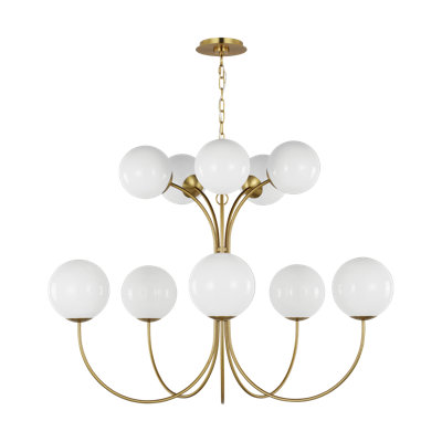 Noemie 10 - Light Dimmable Sphere Chandelier