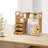 Jahrome Bamboo Desktop Bookshelf Desk Organizer