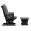 Fauteuil oscillant et coulissant avec repose-pieds Tuscany-14352732-88677118
