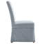 Chaise rembourrée avec motif à jupe, plusieurs couleurs et motifs disponibles-1050379040