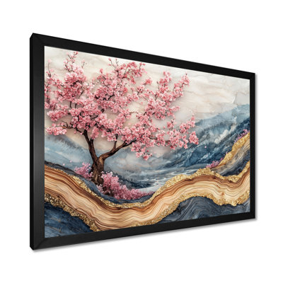 Fleur de cerisier de Chine, poésie des pétales I - Art mural fleur de cerisier