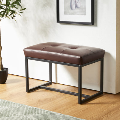 Buren Iron Accent Stool