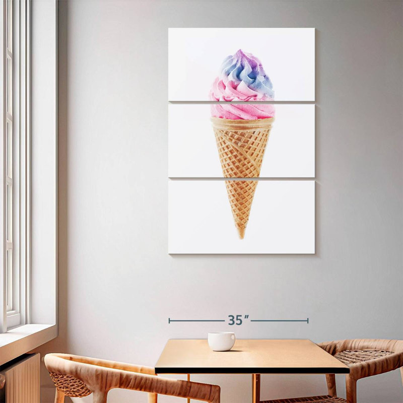 Crème glacée Yarlin, H 65 po x l 42 po
