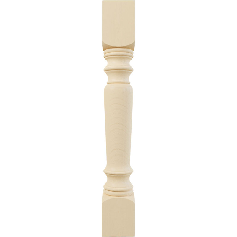 Colonne d'armoire effilée Legacy (bloc supérieur: 6 po), Érable
