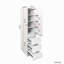 Armoire de rangement pour garde-manger, garde-manger avec portes, tablettes et tiroirs