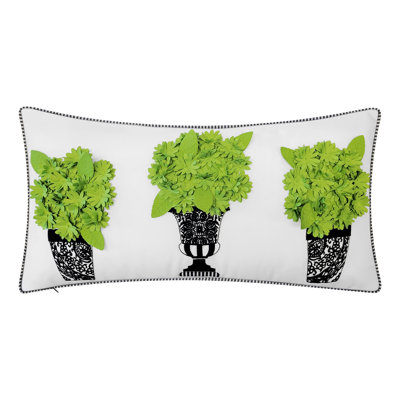 Outdoor Reversible Throw Pillow