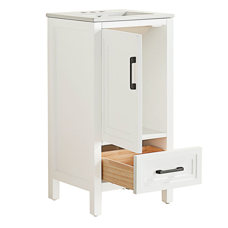 Freestanding Single Bathroom Vanity With Top