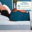 Surmatelas double en mousse viscoélastique à support amélioré de 4 pouces, support moyen, mousse viscoélastique gélifiée rafraîchissante 2 pouces et housse de coussin 2 pouces-106896999