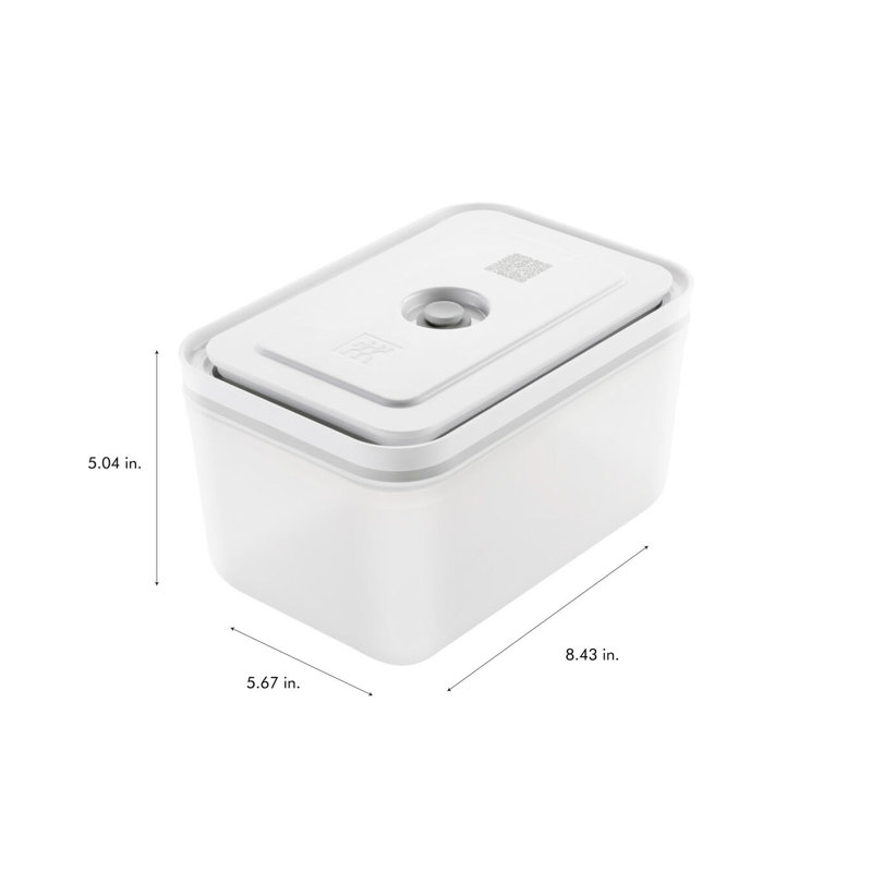 Zwilling Fresh & Save Plastic Airtight Food Storage Container, Meal Prep Container - Large