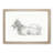 A Resting Goat by Jean Bernard - Single Picture Frame Print-55450876-55450872