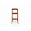 Pirwi Upholstered Stool with Solid Wood Frame