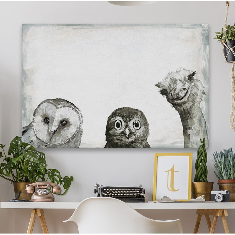 Le meilleur des amis - peinture sur toile tendue, H 8 po x l 12 po x P 1,5 po