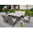 Alseepa 9 - Person Patio Conversation Set with Cushions