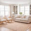 Delapena Solid Colour Bamboo Slat / Seagrass Hand Woven Area Rug-91905543-130702305