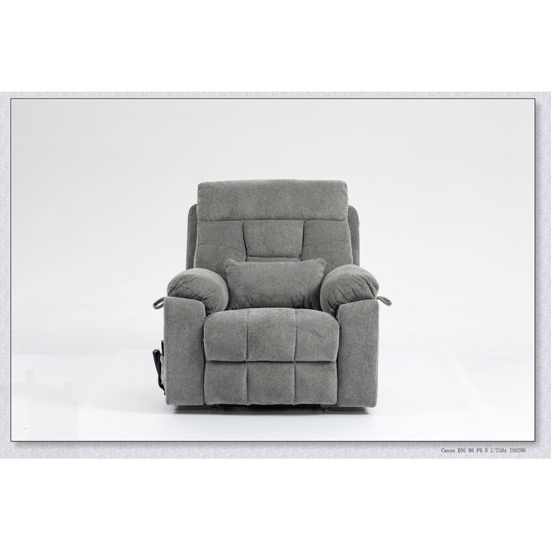 Electric Lift Recliner With Heating, Massage, And 180-Degree Tilt, High-Density Foam, Dual OKIN Motors, And Cup Holders
