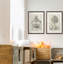 «Fresco Crown Imperial II», ensemble de 2 reproductions d'art encadrées-1448787856-1448787869-1448787868