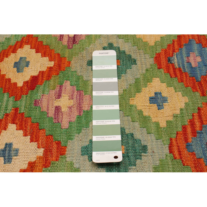 Tapis unique en laine nouvel âge 3 pi 5 po x 5 pi 1 po