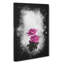 Two Pink Roses - Wrapped Canvas-56635283
