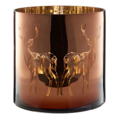Windlicht aus Glas