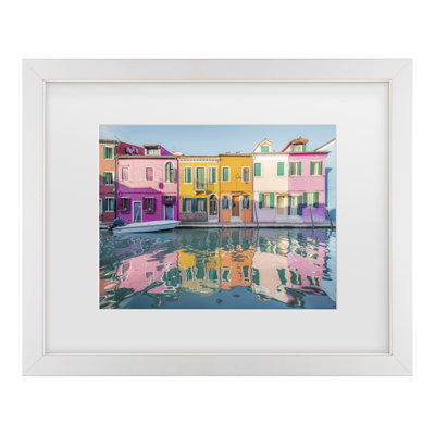 Bolog Stefan Hefele   Burano Matted Framed Art