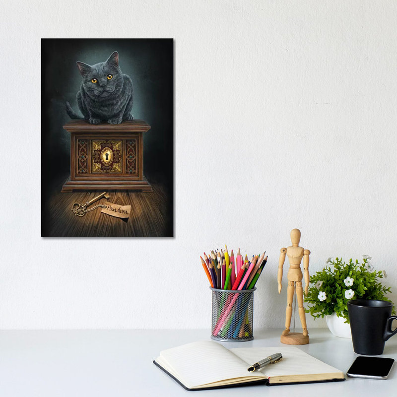 Pandora's Box by Lisa Parker - Wrapped Canvas Print, 20.32 cm H x 30.48 cm W