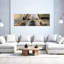 Sleepy Bulldog Resting 1 Piece Wrapped Canvas Panoramic Wall Art-1169559827