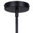 Luminaire suspendu tambour 3 lumières Angilia