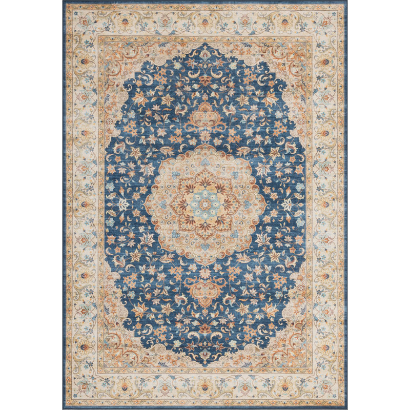 Premier GC_HAM4003 2X3 Accent Rug, Rectangle 2' x 2'11", Navy
