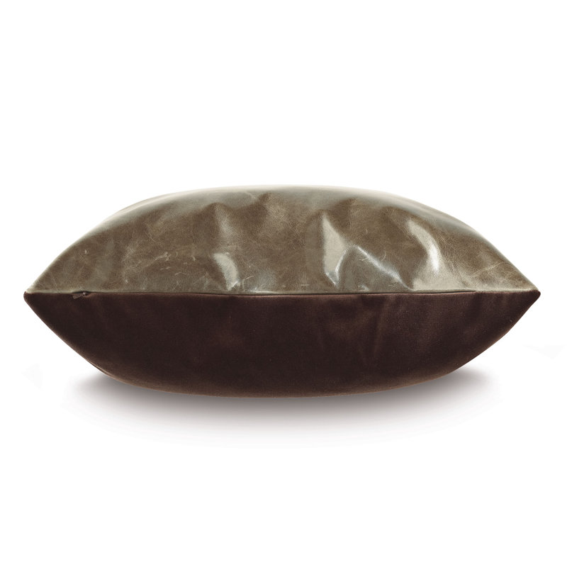 Tudor Square Pillow Cover & Insert, Cocoa