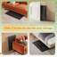 Table basse pliable sans assemblage, table d'appoint portative moderne avec pieds verrouillables sécurisés pour les petits espaces, le salon, les dortoirs et les appartements
