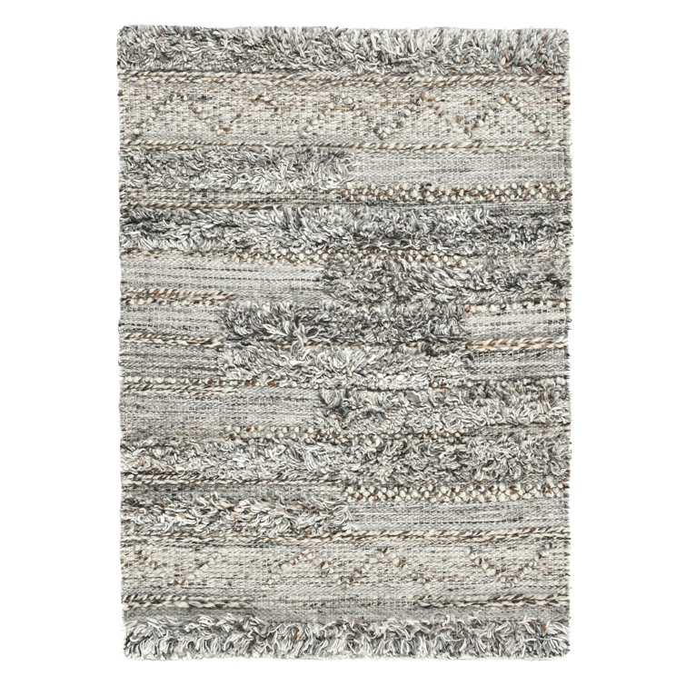 Fallon Abstract Area Rug in Gray