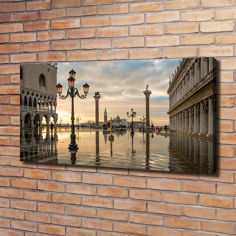 Canvas Print - Wall Art - Prints On Canvas - 120X60 Image Picture Theme: Venice Italy
