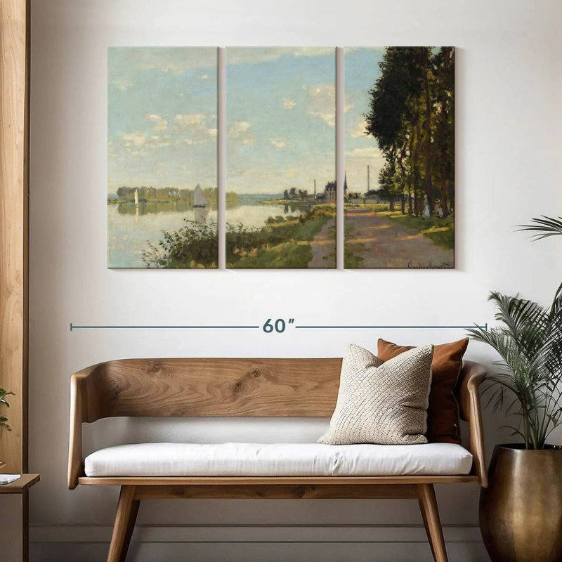 Syd Argenteuil 1872, 32" H x 50" W
