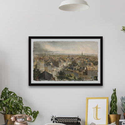 " City Buildings " Painting Print